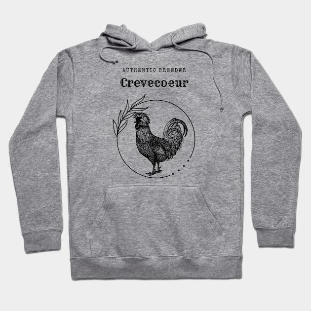 Authentic Breeder Crevecoeur Hoodie by TrapperWeasel